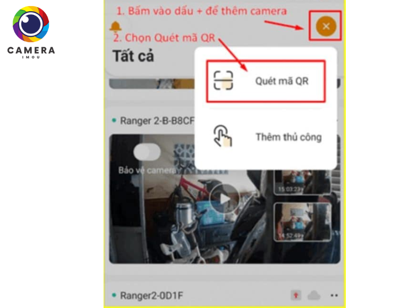 Cách chia sẻ camera Imou