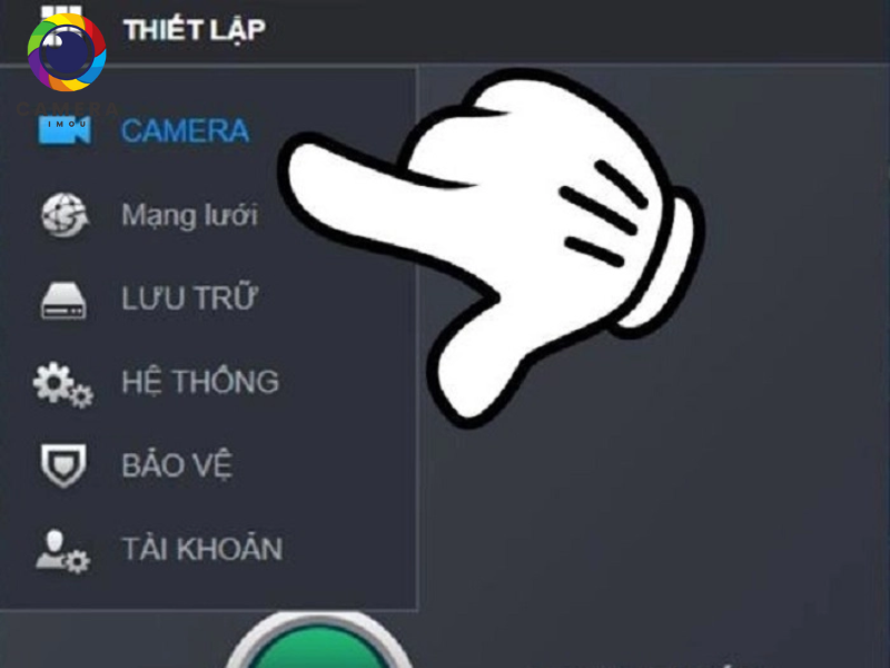 add camera IMOU vào đầu ghi Dahua