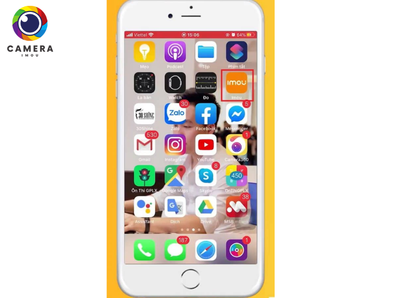 cách đổi mật khẩu camera Imou