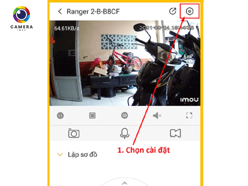 cách kết nối camera với tivi qua wifi