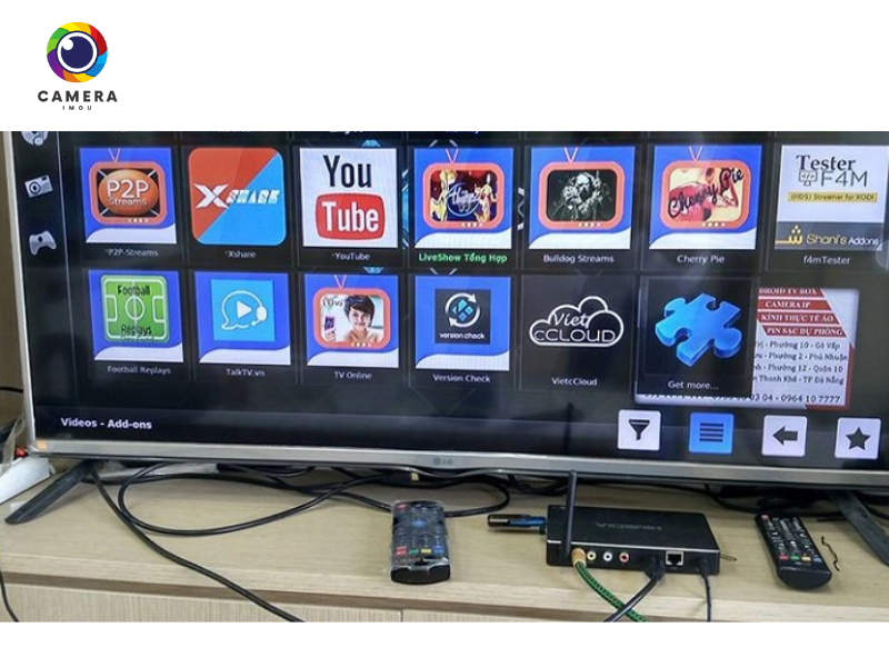 cách kết nối camera với tivi qua wifi