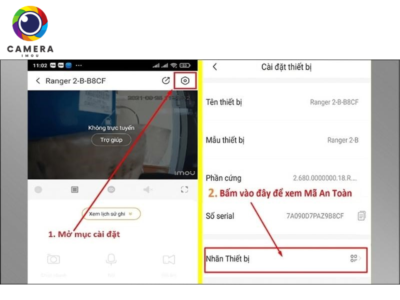 cách reset camera IMOU