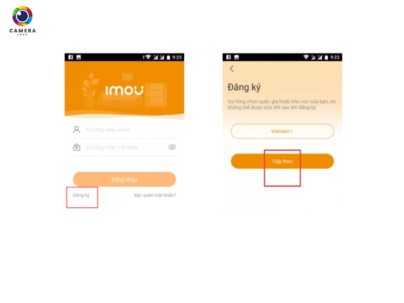cách cài đặt camera Imou A22ep