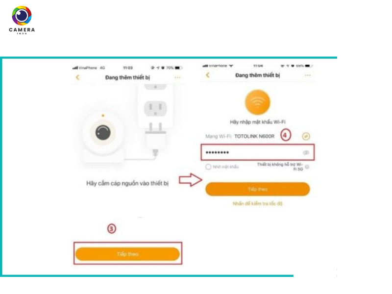 cách cài đặt camera Imou A22ep