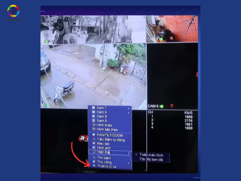 cách thêm camera Ezviz vào đầu ghi Dahua