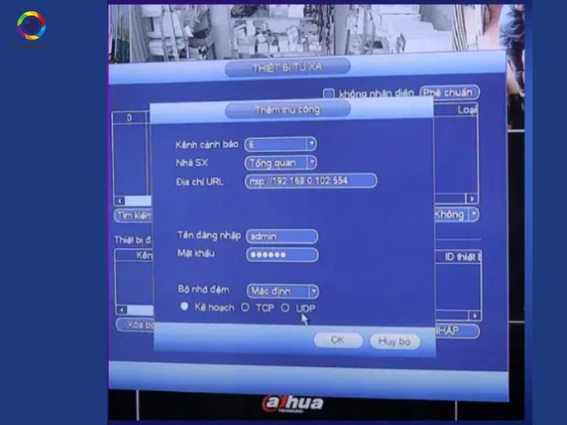 cách thêm camera Ezviz vào đầu ghi Dahua