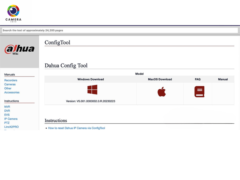 set ip tĩnh camera Imou